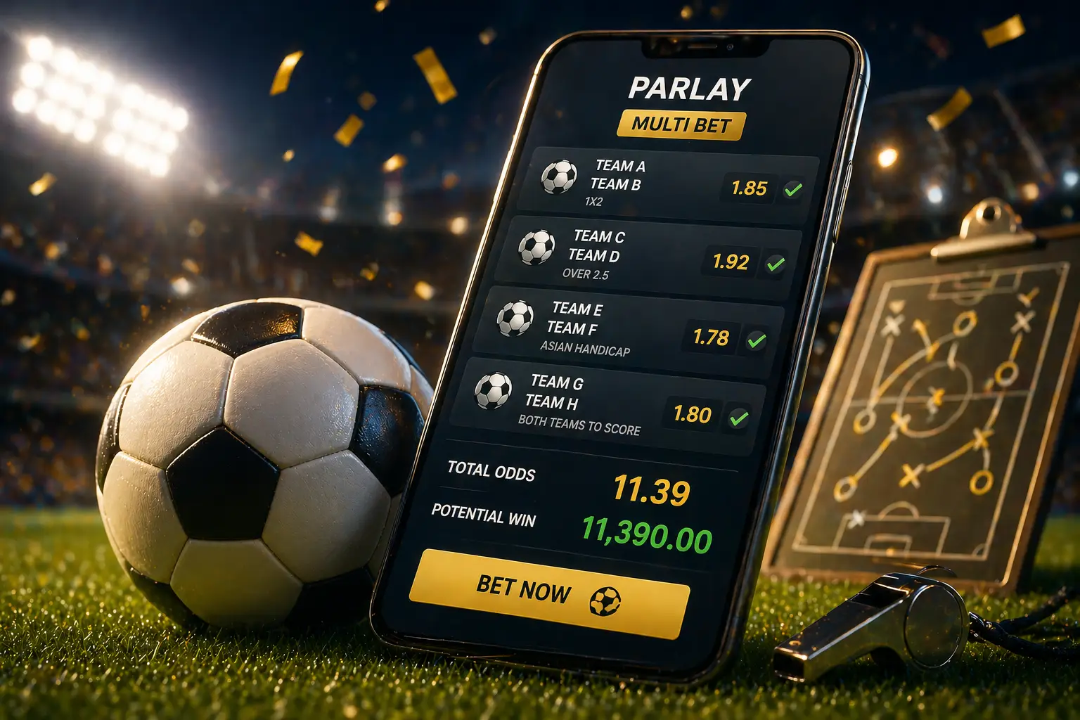 Taruhan parlay kombinasi terbaik
